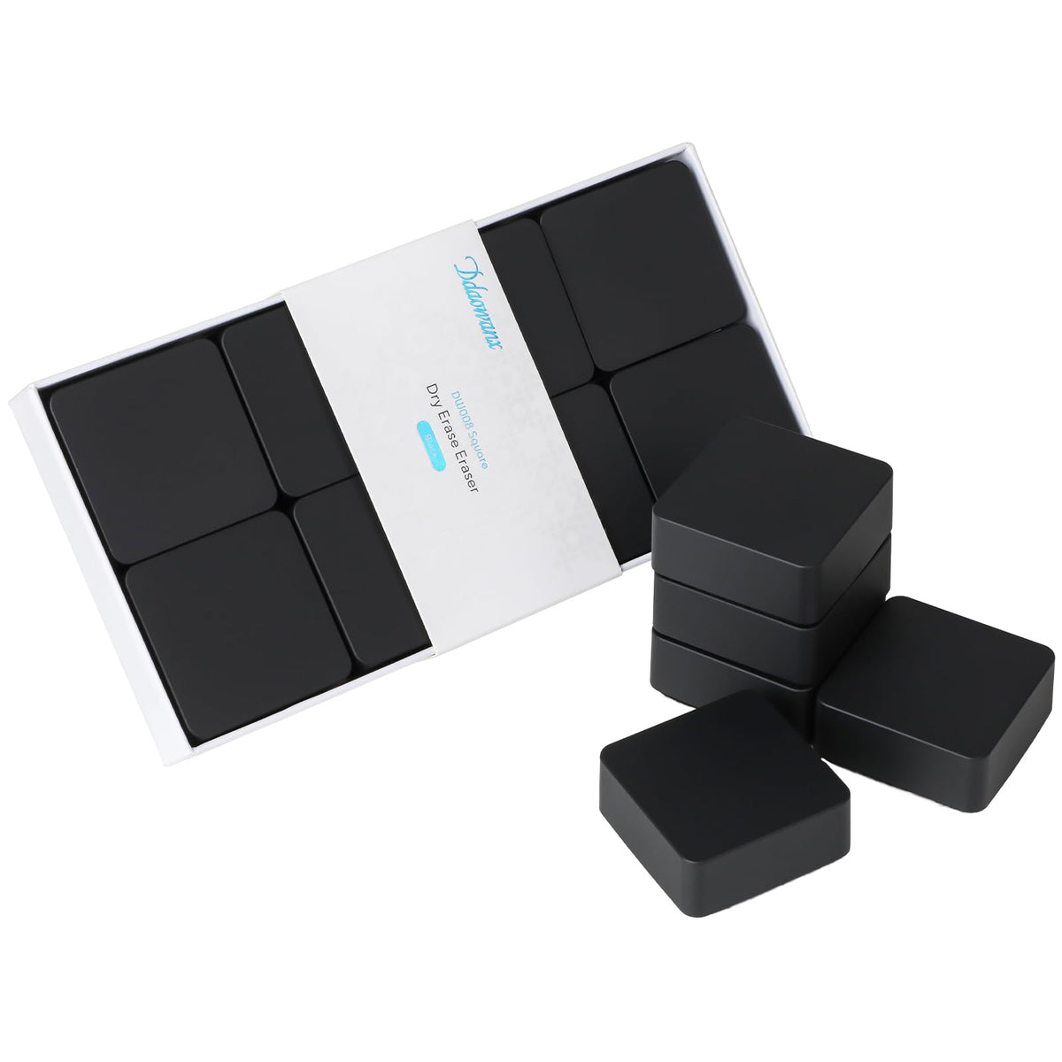Ddaowanx 8 Pcs Magnetic Whiteboard Dry Erase Erasers,Classroom Must Haves