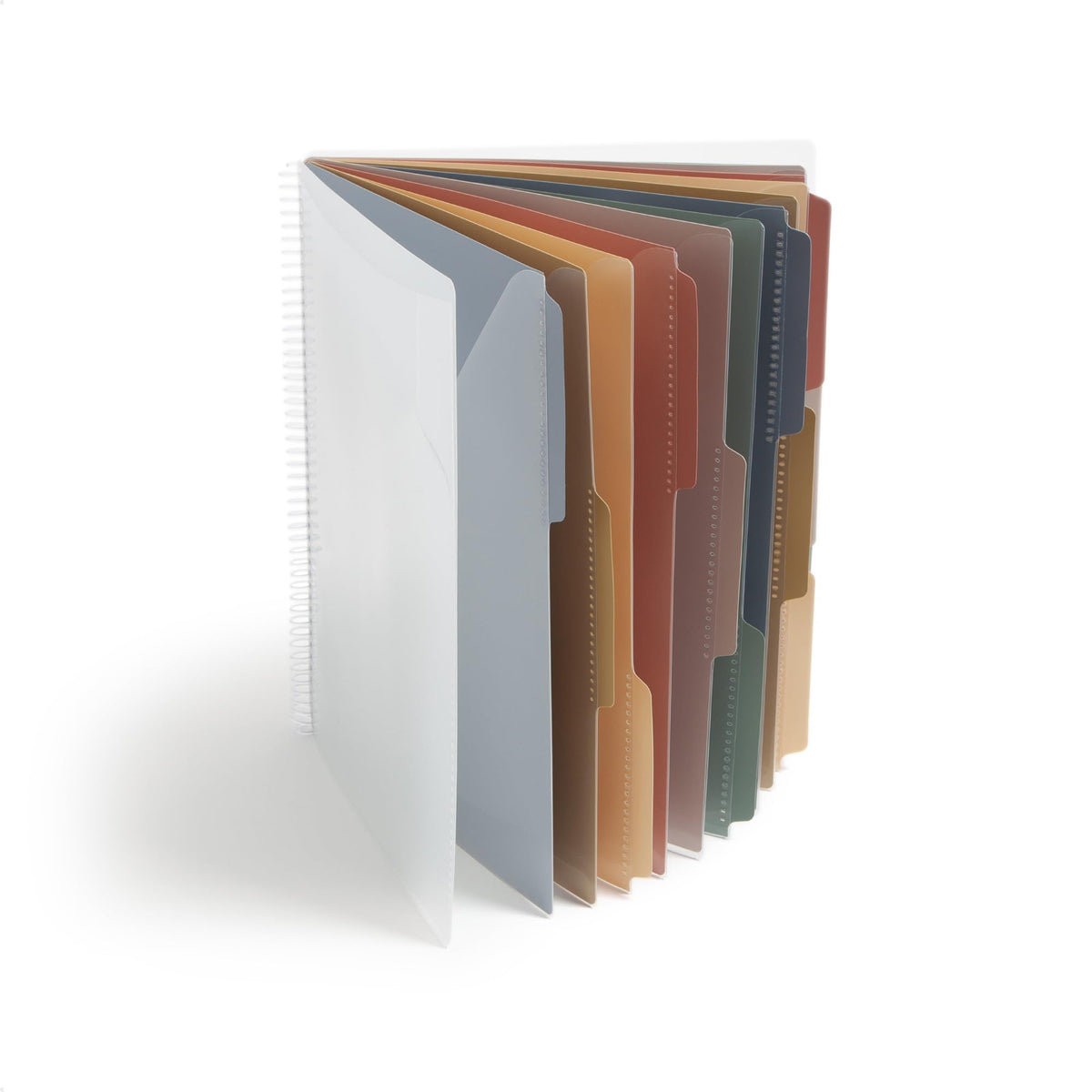 Smead Poly Project Organizer, 6 Tabs, 12 Pockets, Letter Size, Pastel (89208) (Pack of 1)