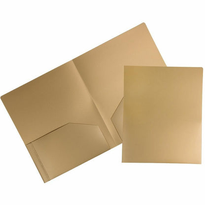 JAM PAPER Heavy Duty Plastic 2 Pocket Extra Tough School Folders - Assorted Primary Colors - 6/Pack