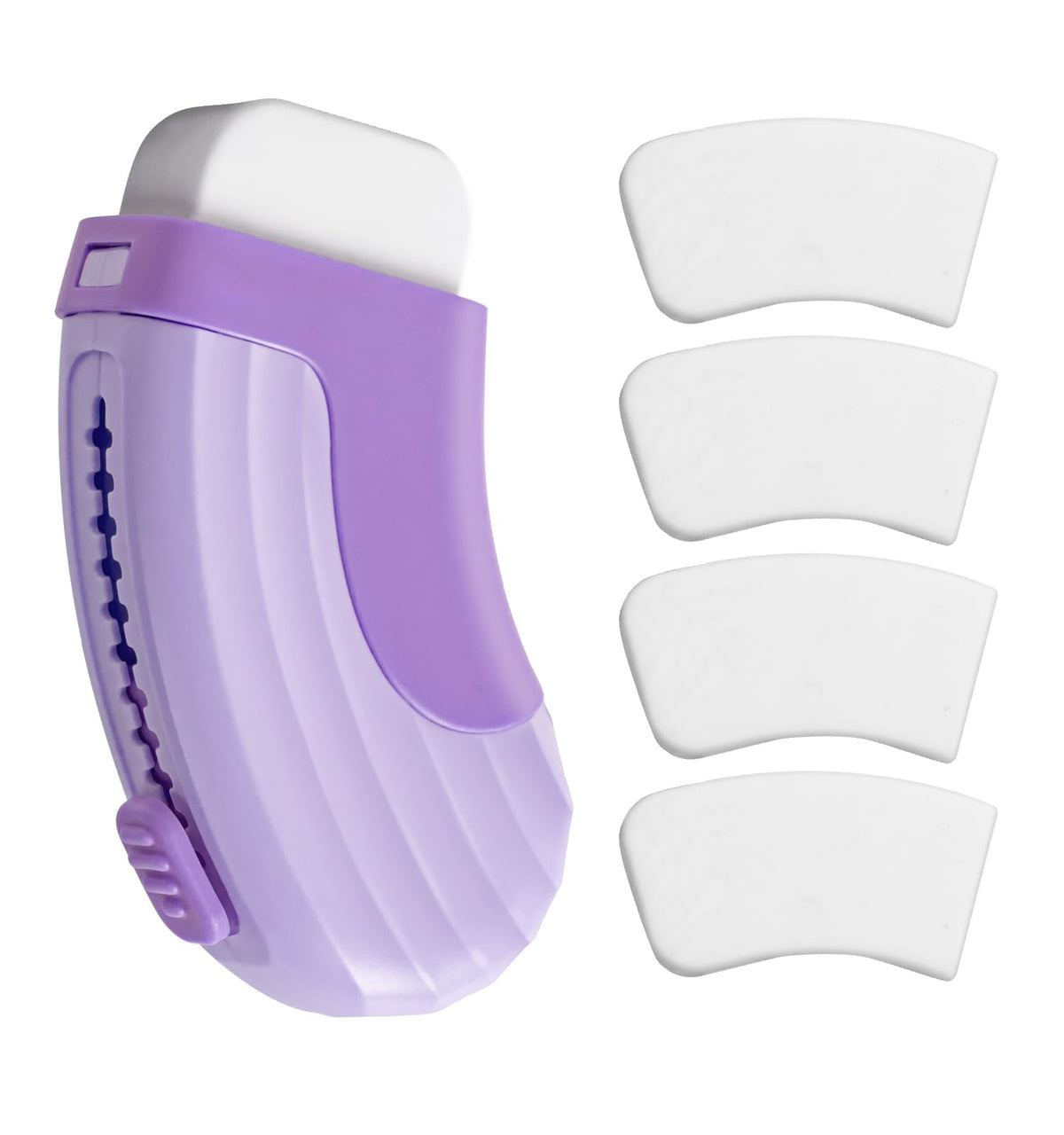 4+1 Pack Rubber Erasers Sliding Retractable Eraser - Pink