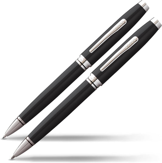 Cross Coventry Black Lacquer Pen & Pencil Gift Set