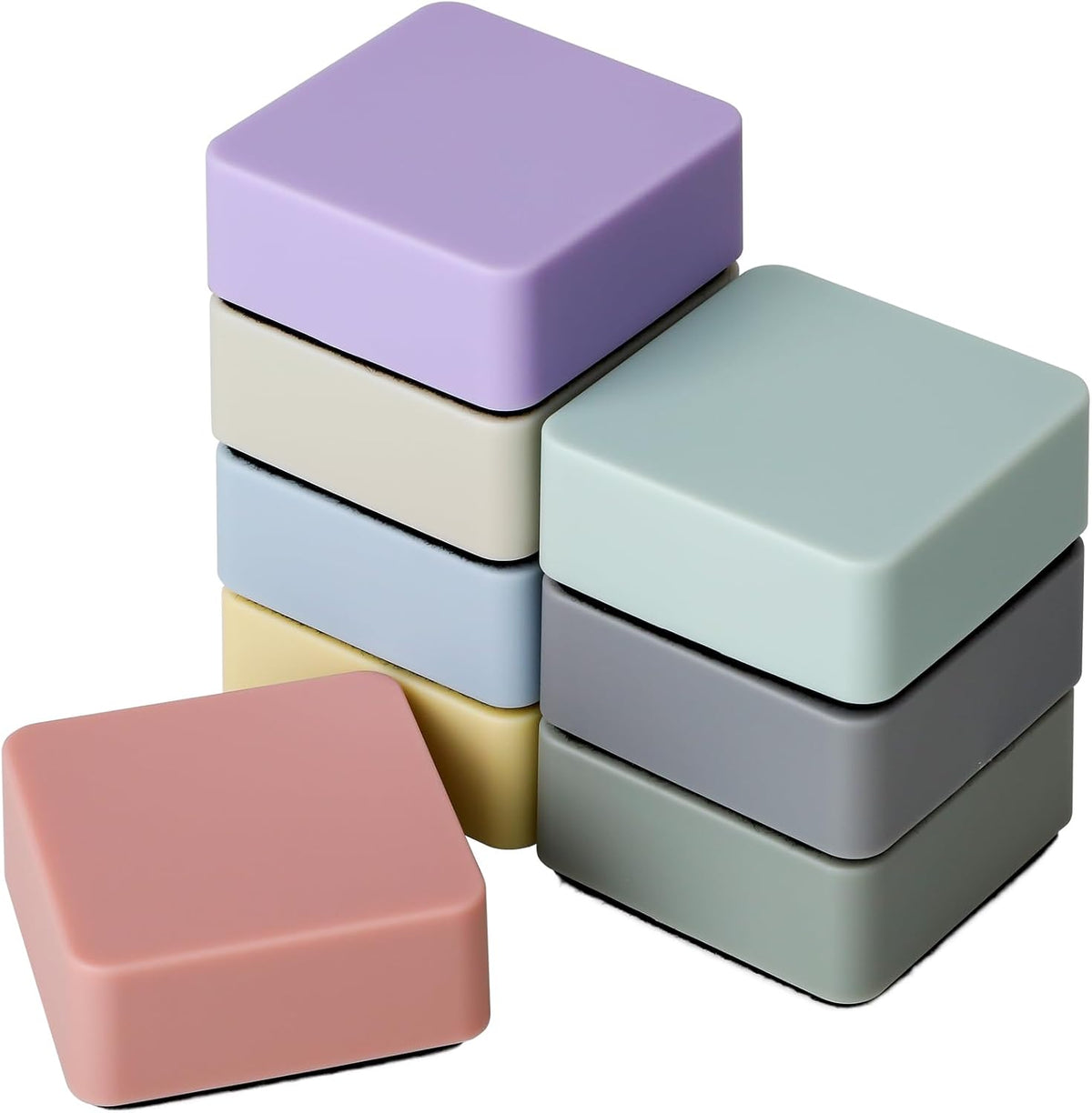 Ddaowanx 8 Pcs Magnetic Whiteboard Dry Erase Erasers,Classroom Must Haves