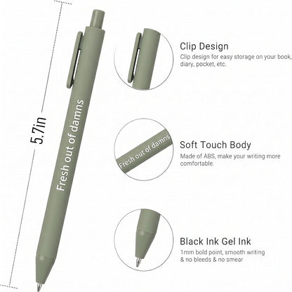 10Pcs Funny Pens Set, Novelty Office Supplies for for Adults
