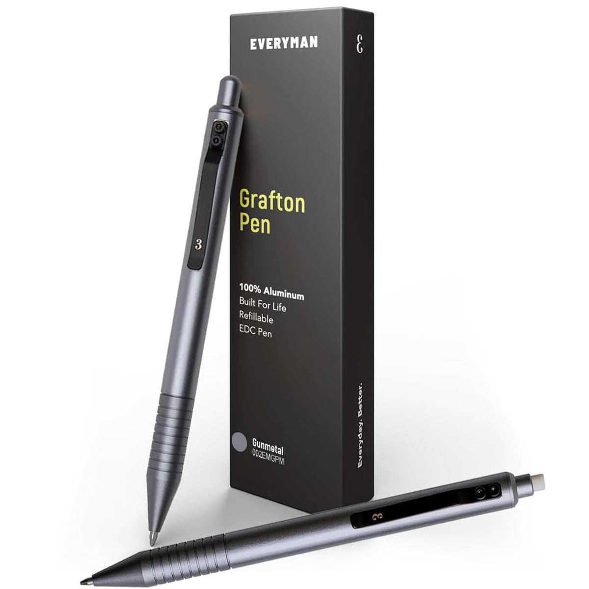 EDC Grafton Taipan 0.7mm Metal Gel Ink Pen and Mechanical Pencil Set
