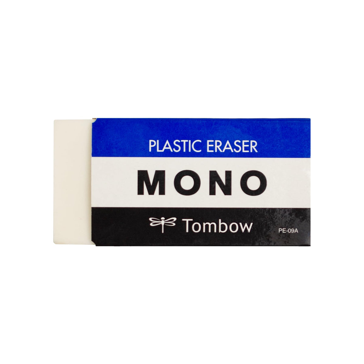 Tombow 57324 MONO Eraser, White, Medium, 3-Pack. Cleanly Removes Marks
