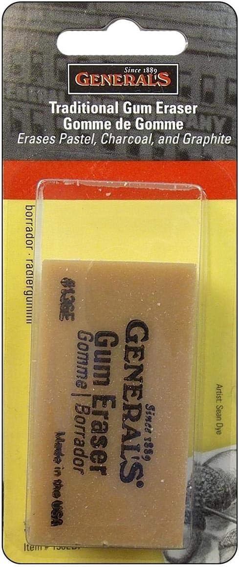 General Pencil 136EBP Artist Gum Eraser-