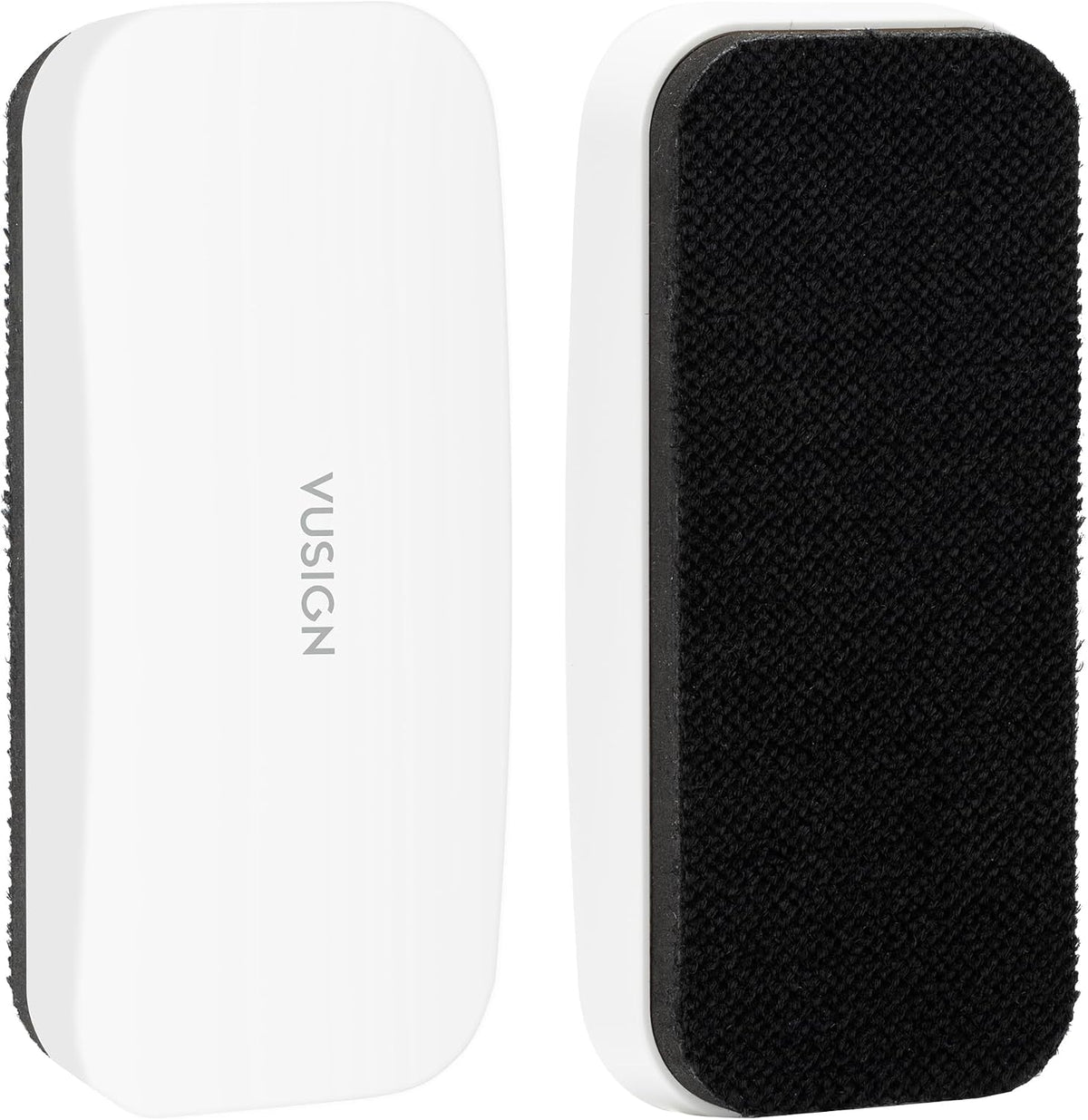 VUSIGN Magnetic Dry Erase White Board Eraser- 2 Pack, White