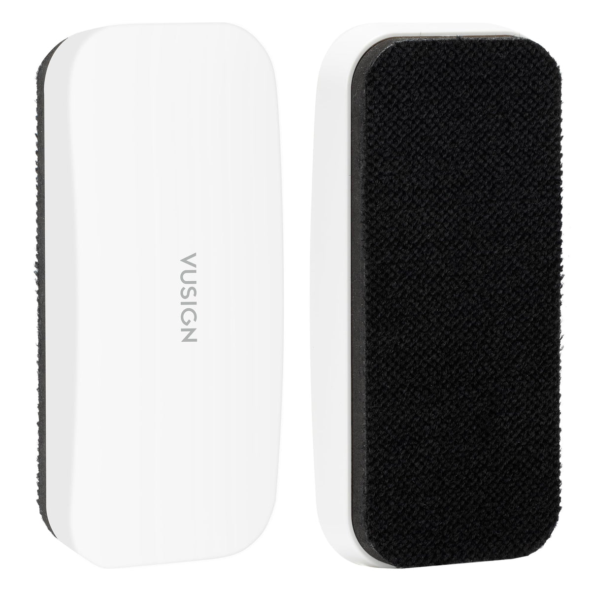VUSIGN Magnetic Dry Erase White Board Eraser- 2 Pack, White