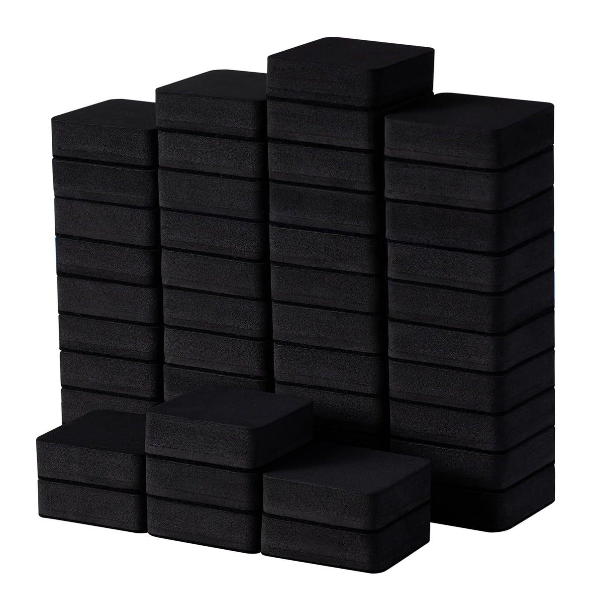 Favourde 48 Pack Magnetic Whiteboard Dry Erase Erasers for Classroom School
