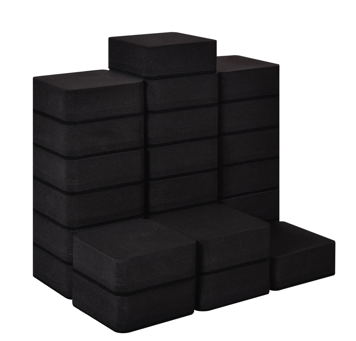 24 Pack Square Magnetic Whiteboard Erasers, Mini Dry Erase Board Erasers for Kids and Students, 8 Color
