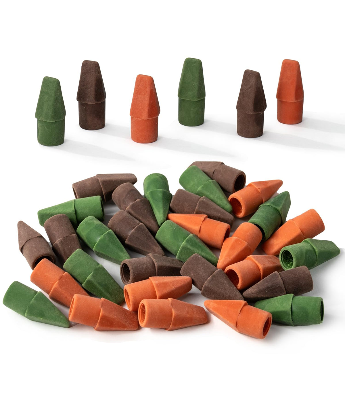 Mr. Pen- Pencil Erasers Toppers, 30 Pack, Colorful