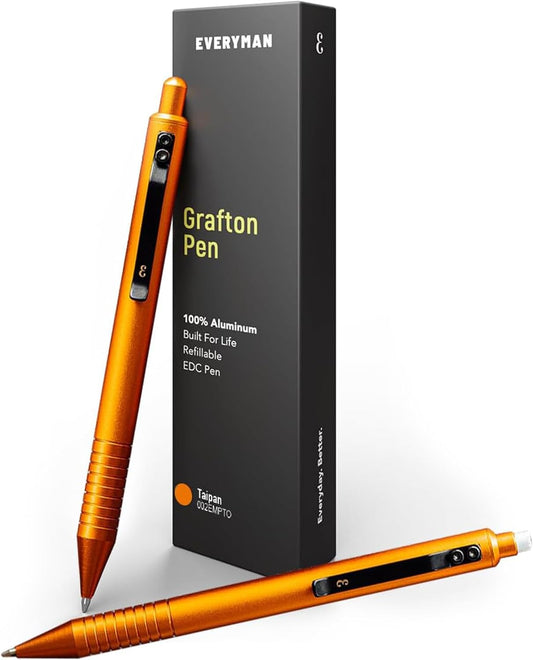 EDC Grafton Taipan 0.7mm Metal Gel Ink Pen and Mechanical Pencil Set
