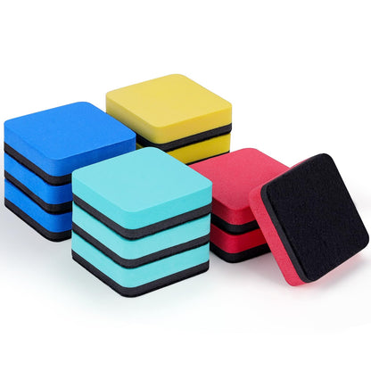 XKDOUS 35 Pack Magnetic Whiteboard Dry Erase Erasers for Classroom, Office