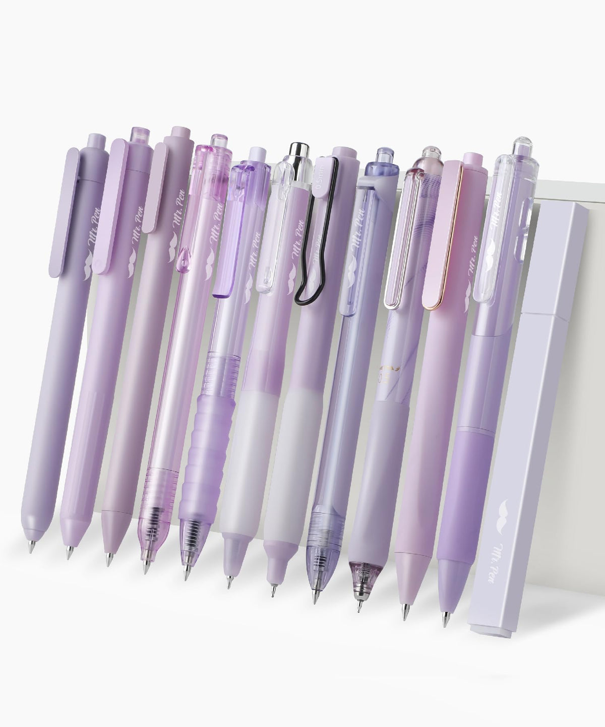 Mr. Pen- Purple Gel Pens Set, 12 Pack