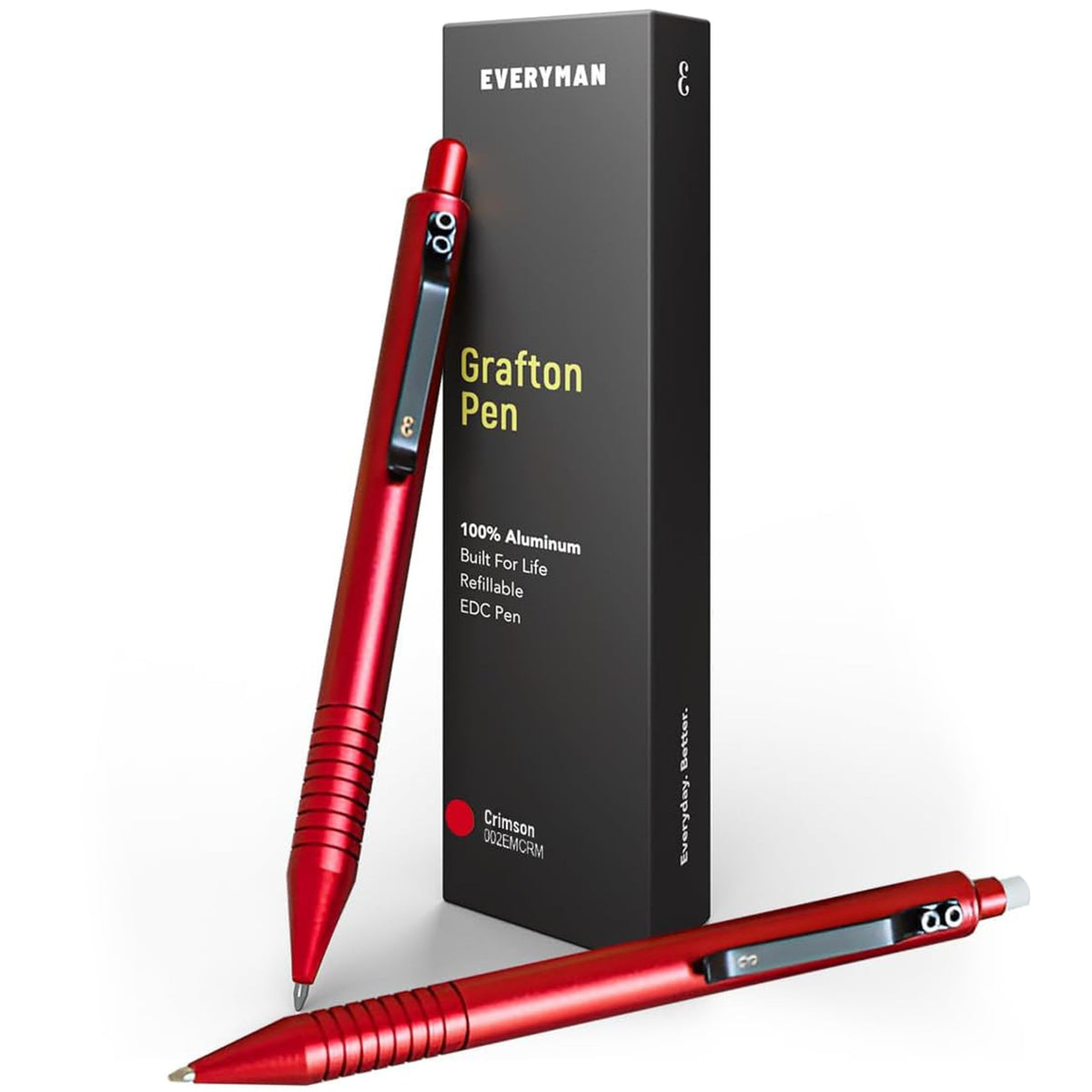 EDC Grafton OD Green 0.7mm Metal Gel Ink Pen and Mechanical Pencil Set