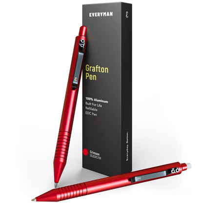 EDC Grafton OD Green 0.7mm Metal Gel Ink Pen and Mechanical Pencil Set