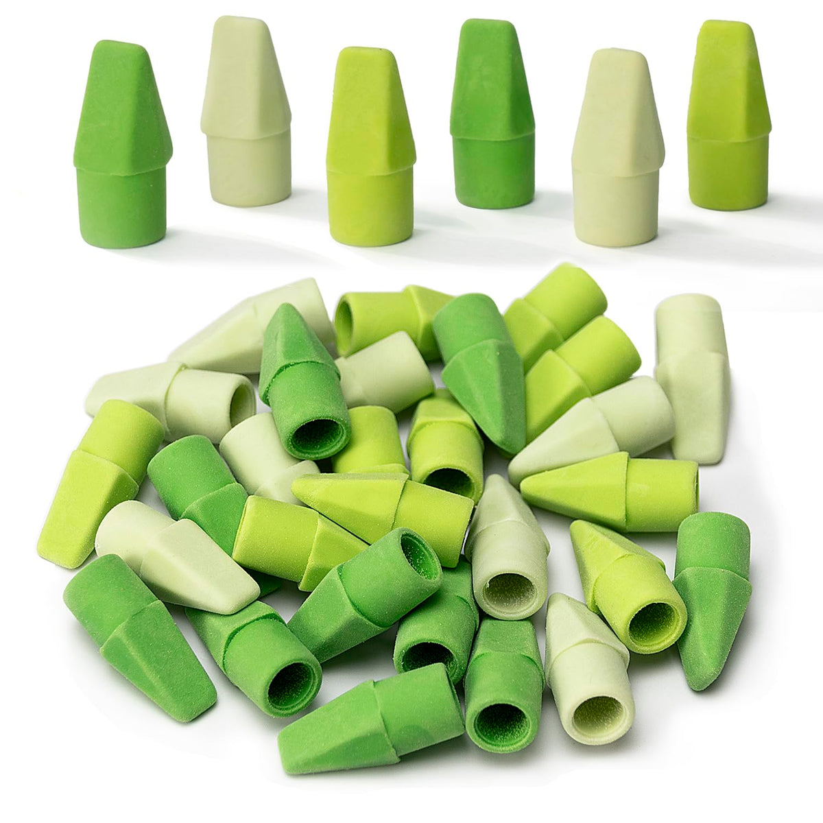 Mr. Pen- Pencil Erasers Toppers, 30 Pack, Colorful