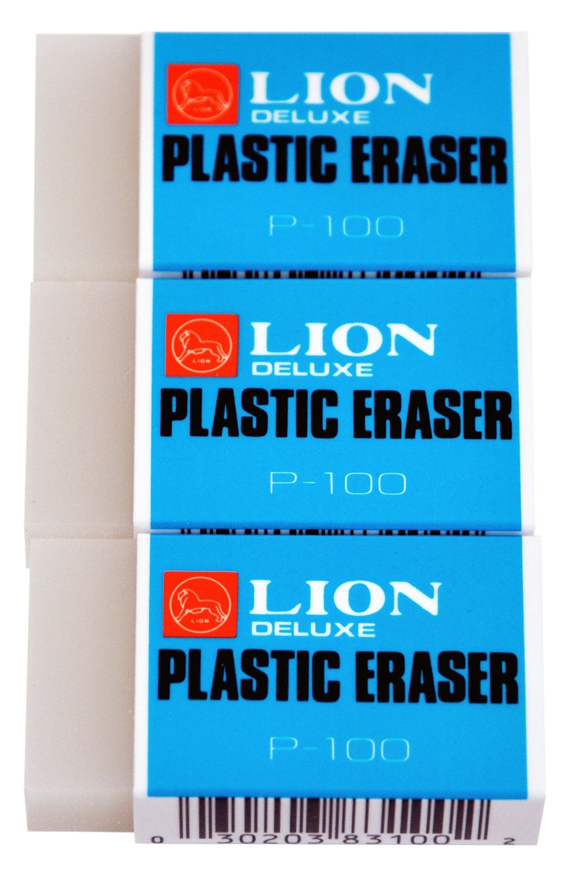 LION School Eraser Eraser, White (P-110)