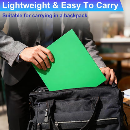 Plastic Folders with Pockets (8 Pack,Assorted Colors)