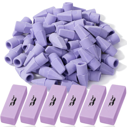 Mr. Pen- School Eraser Combination Set, 60 Pack, Assorted Colors
