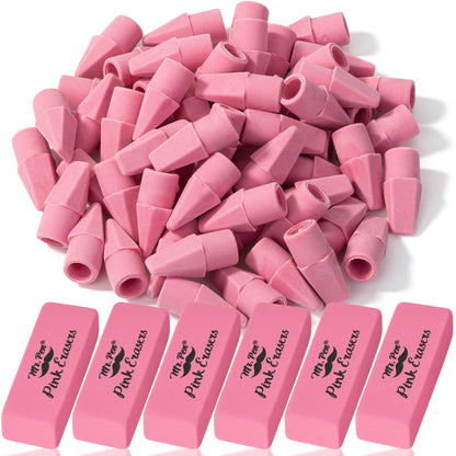 Mr. Pen- School Eraser Combination Set, 60 Pack, Assorted Colors