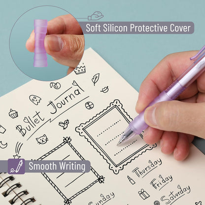 Mr. Pen- Purple Gel Pens Set, 12 Pack
