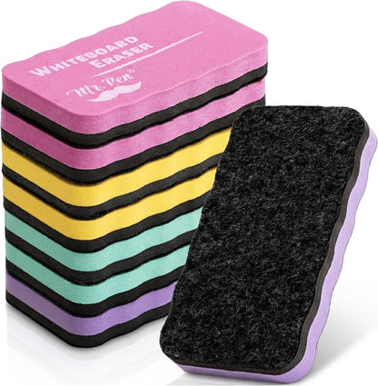 Mr. Pen- Magnetic Dry Erase Erasers, 4"x2.25", 8 Pack